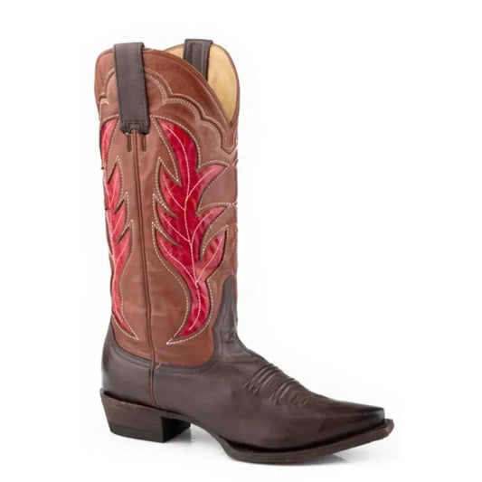 Stetson Erin (Red) - Women's Leather Cowgirl Boot