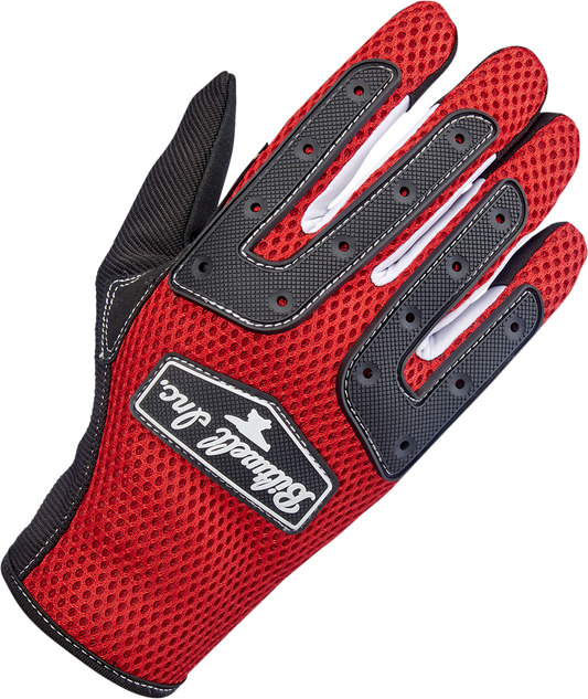 BILTWELL Anza Gloves - Red - Small 1507-0801-002