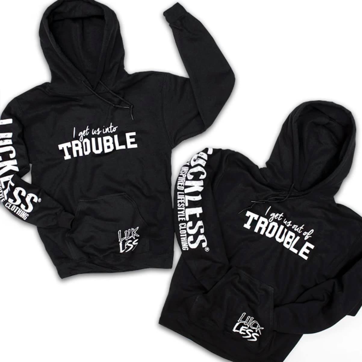 In And Out Of Trouble Best Friend Hoodies Set Of 2