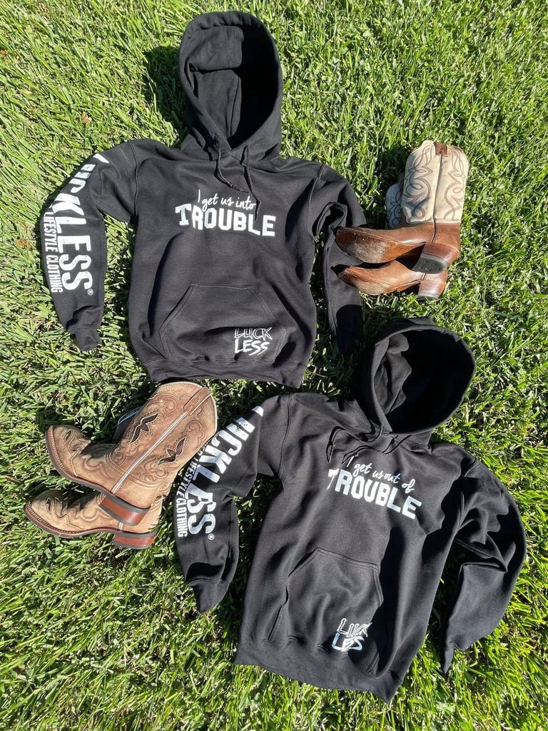 In And Out Of Trouble Best Friend Hoodies Set Of 2