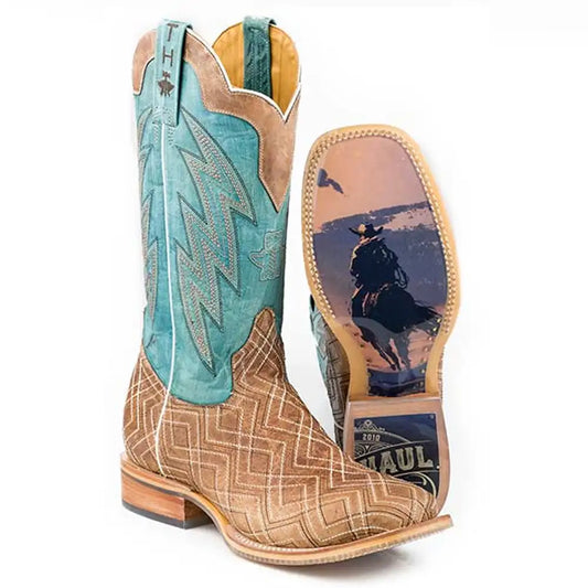 Tin Haul Matrix - Men's Leather Cowboy Boot