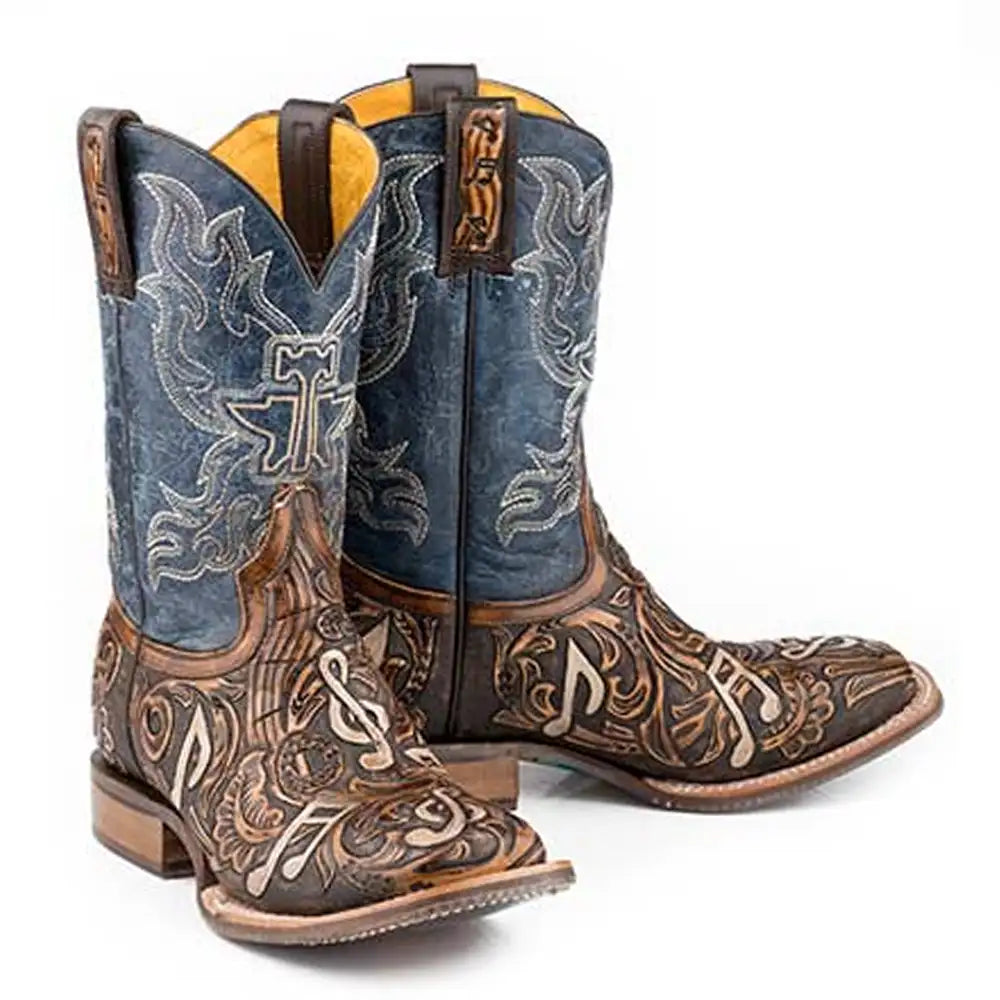 Tin Haul Country Sound - Men's Leather Cowboy Boot