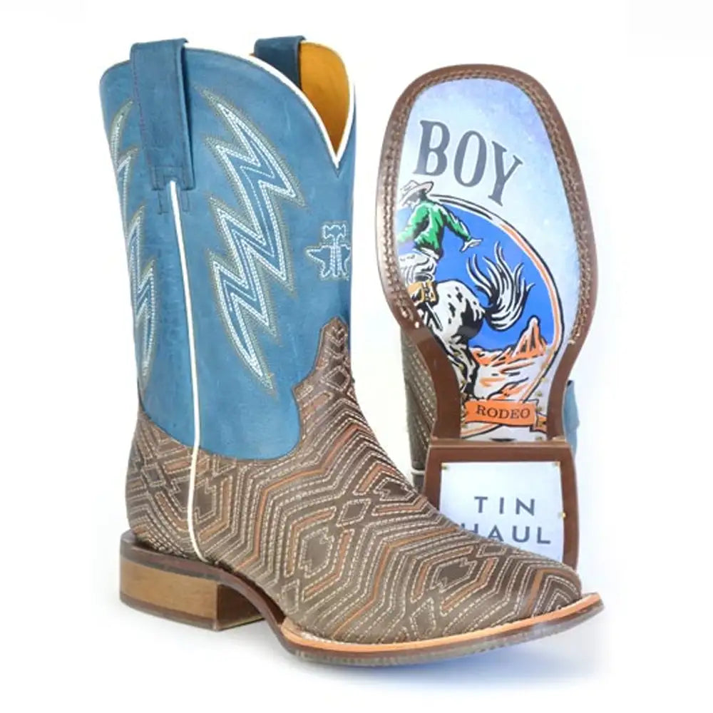 Tin Haul Quantum/Retro Rodeo - Men's Leather Cowboy Boot
