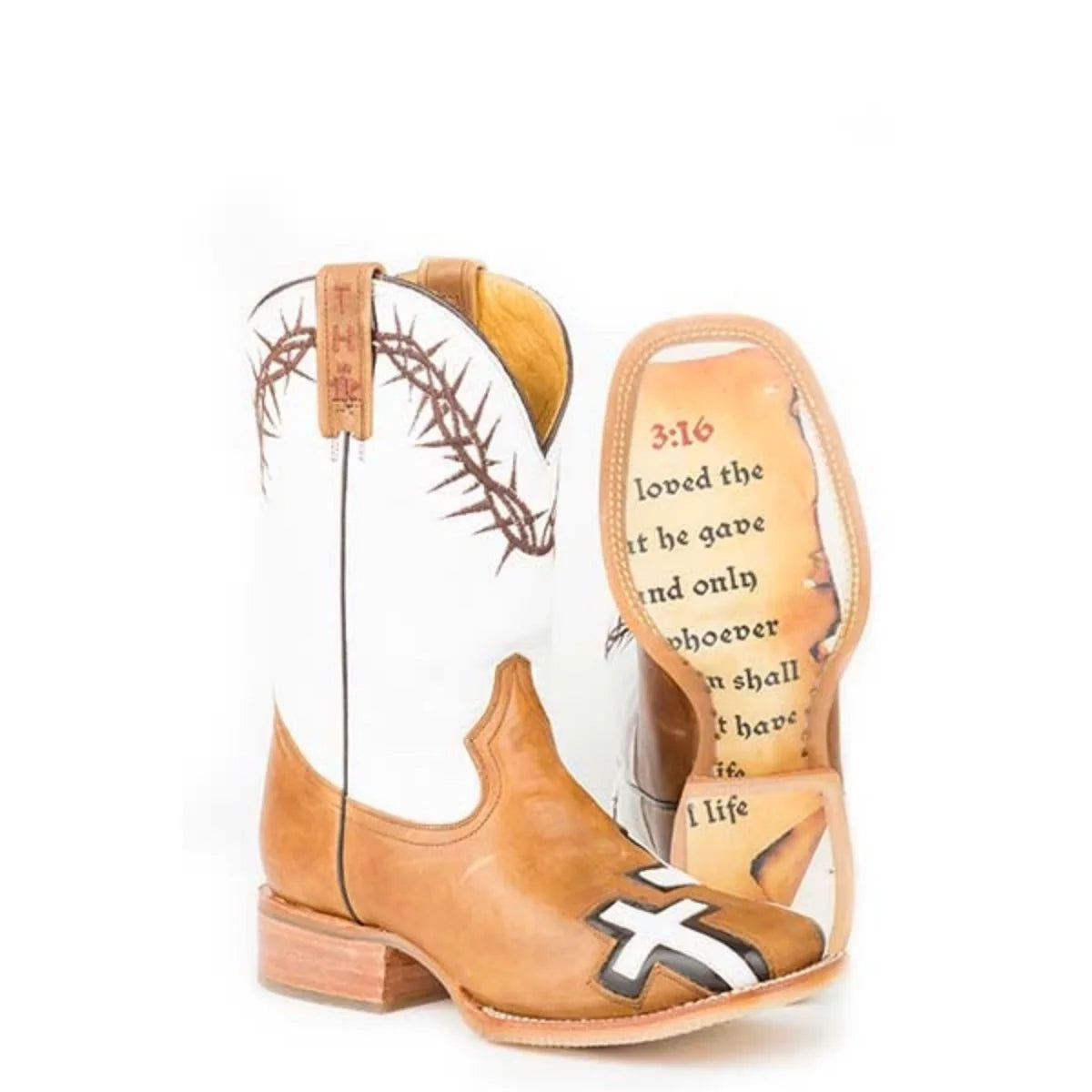 Tin Haul Between Two Thieves - Men's Leather Cowboy Boot