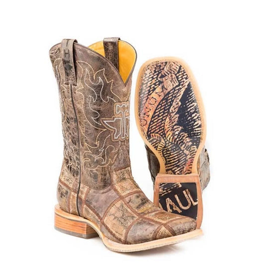 Tin Haul Money Maker  - Men's Leather Cowboy Boot