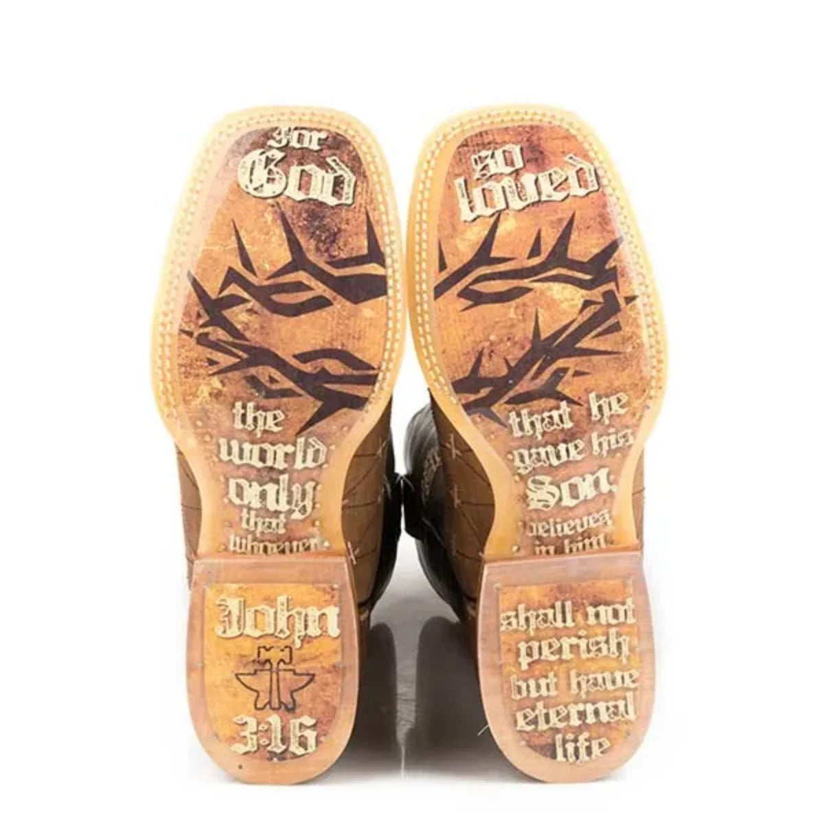 Tin Haul The Gospel - Men's Leather Cowboy Boot