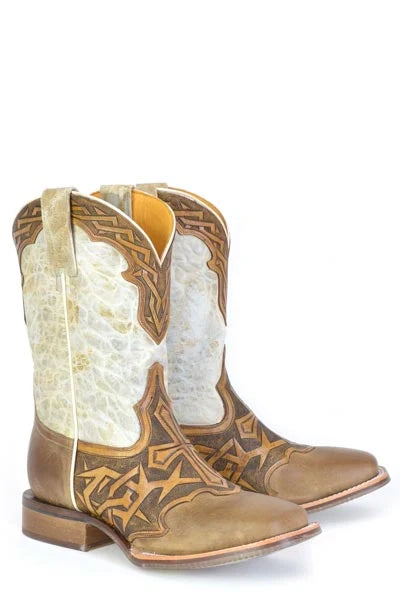 Tin Haul Cross & Thorns - Men's Leather Cowboy Boot