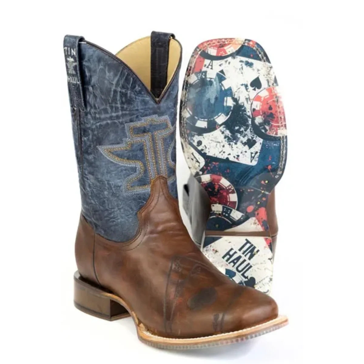 Tin Haul Dealer's Choice - Men's Leather Cowboy Boot