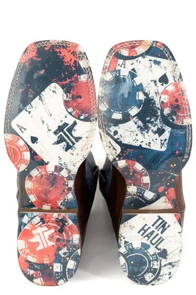 Tin Haul Dealer's Choice - Men's Leather Cowboy Boot