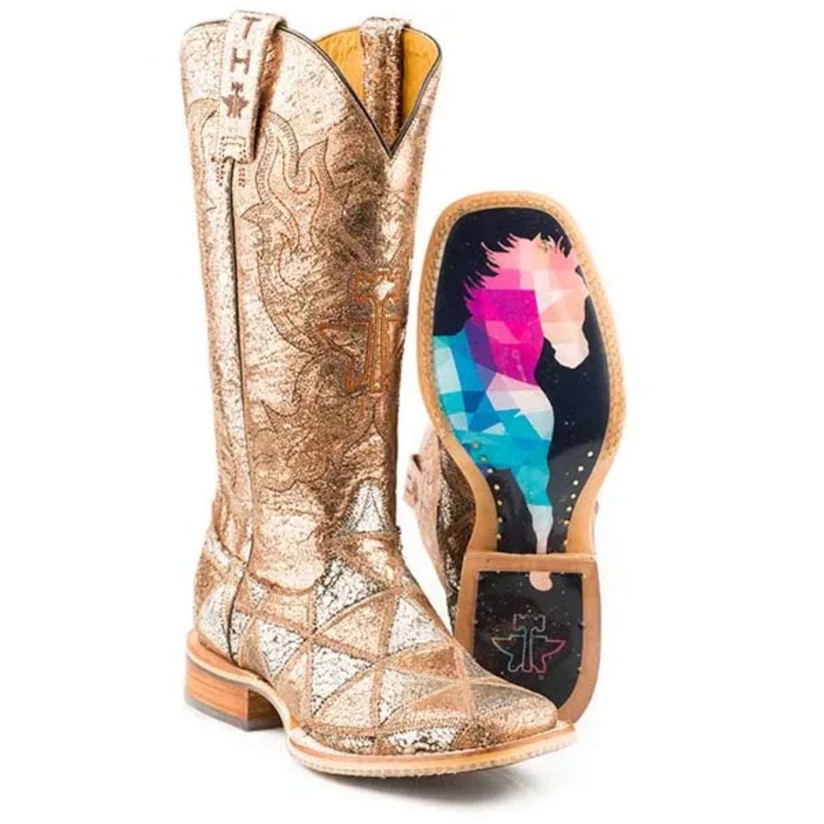 Tin Haul Mish & Mash - Women's Leather Cowgirl Boot