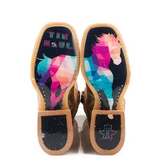 Tin Haul Mish & Mash - Women's Leather Cowgirl Boot