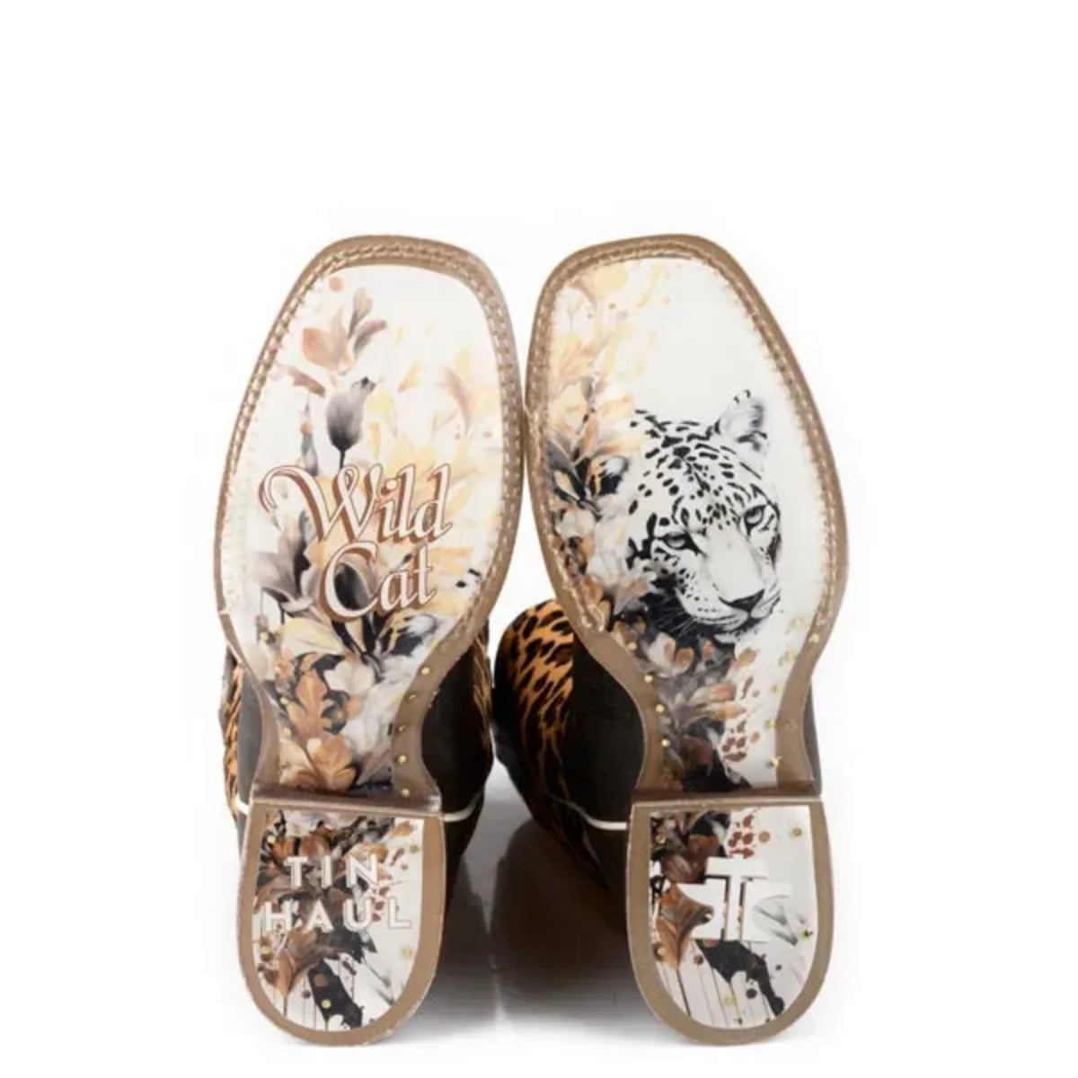 Tin Haul Wild Cat - Women's Leather Cowgirl Boot