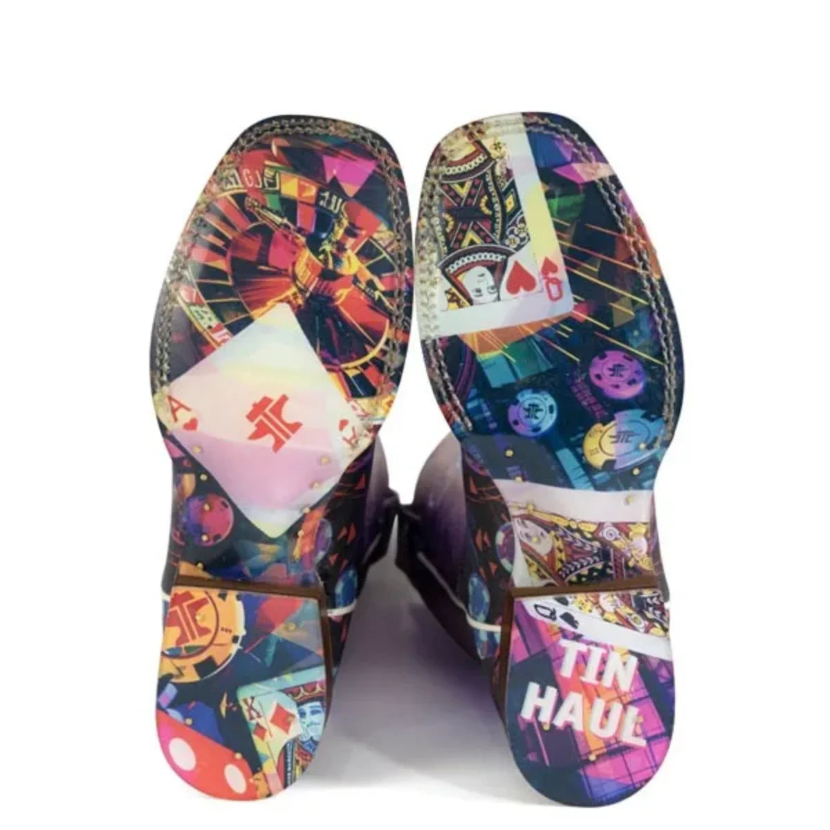 Tin Haul Lady Luck - Women's Leather Cowgirl Boot