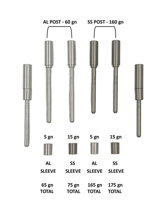 Countersink Insert System, .165/.234 - Short Sleeve