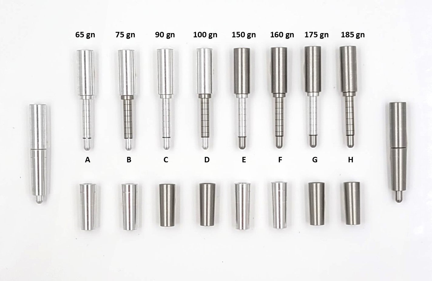 Spinning Insert With Countersink Sleeve, .165/.240