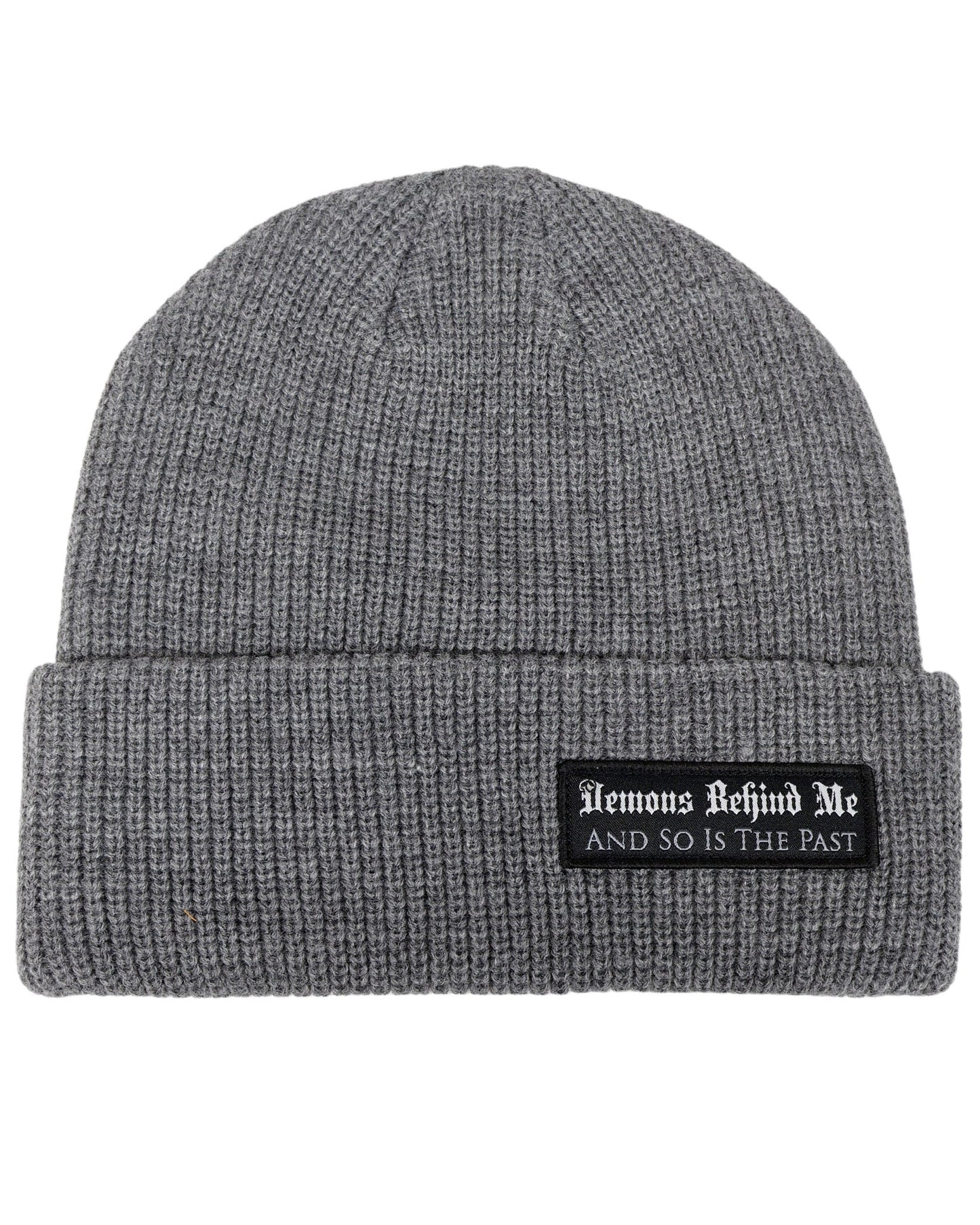 Large Woven Patch Premium Beanie (2 Colors)