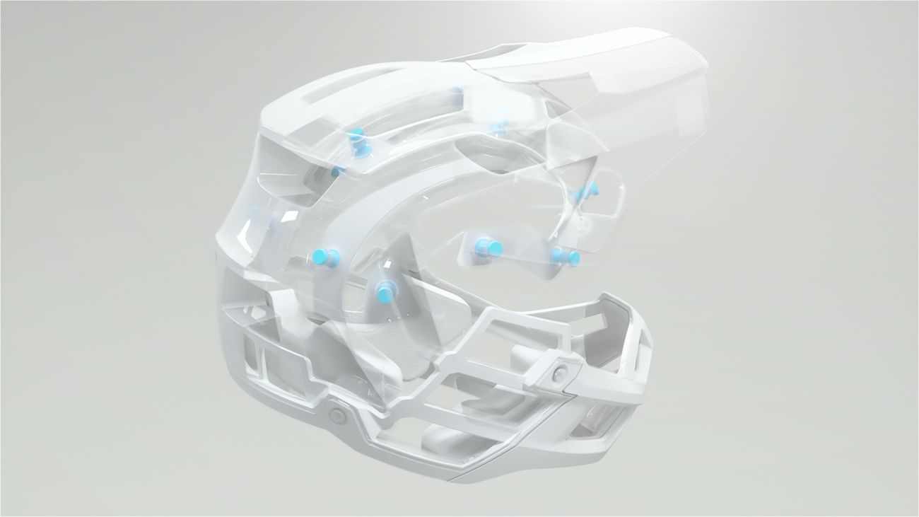 100% Altis Helmet - White - S/M 80006-00014