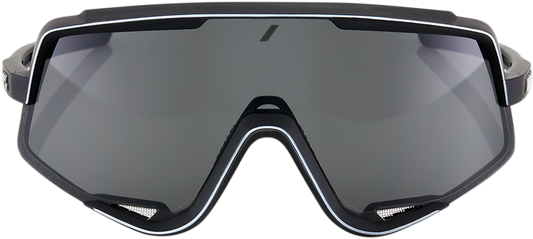 100% Glendale Sunglasses - Black - Smoke 60011-00000