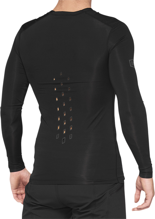 100% R-Core Concept Long-Sleeve Jersey - Black - Small 40004-00000