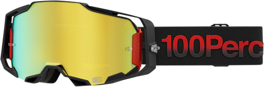 100% Armega Goggles - Tzar - Gold Mirror 50005-00014