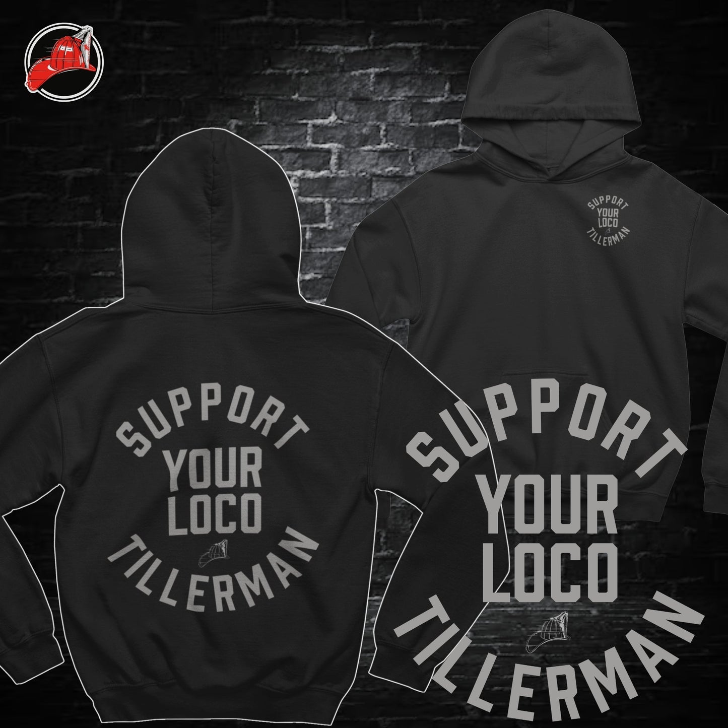 Tiller Man Loco Hoodie