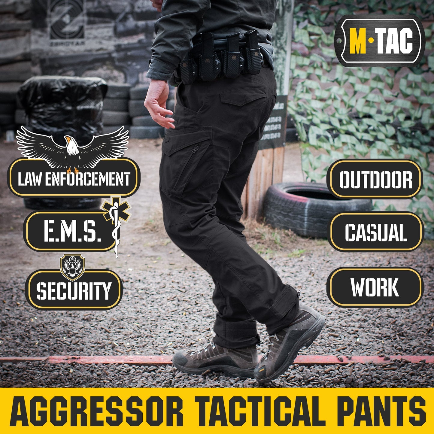 M-Tac Tactical Pants Aggressor Gen.II Flex