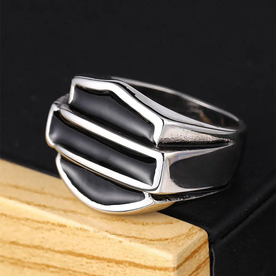 Iron Shield Ring