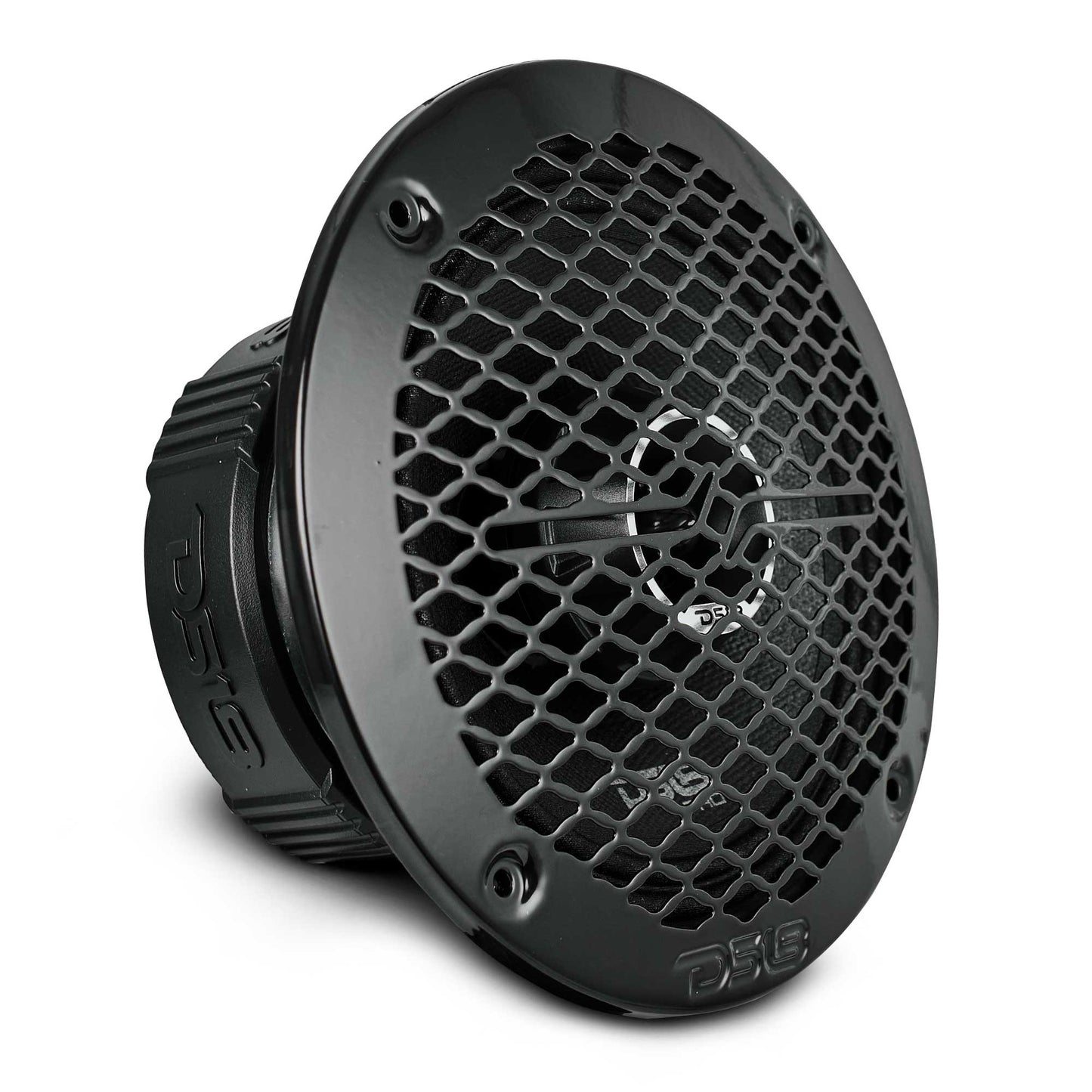 PRO-ZT 6.5" Coaxial Mid-Range Loudspeaker with Water Resistant Cone Built-in Bullet Tweeter and Grill | 225W RMS 4-Ohm