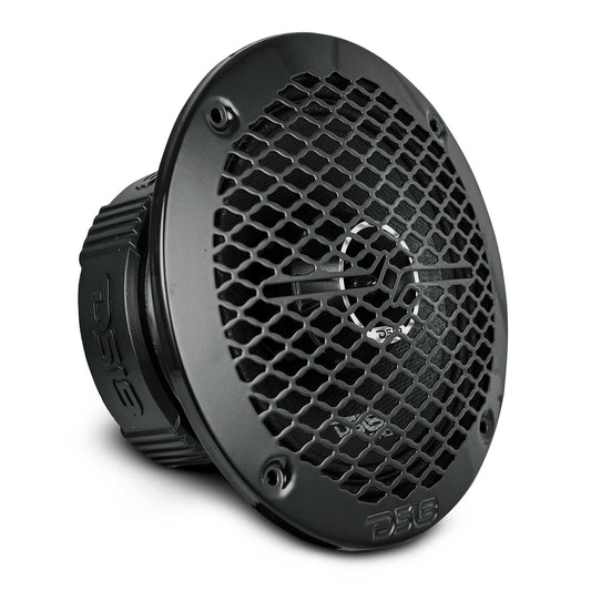 PRO-ZT 6.5" Coaxial Mid-Range Loudspeaker with Water Resistant Cone Built-in Bullet Tweeter and Grill | 225W RMS 4-Ohm