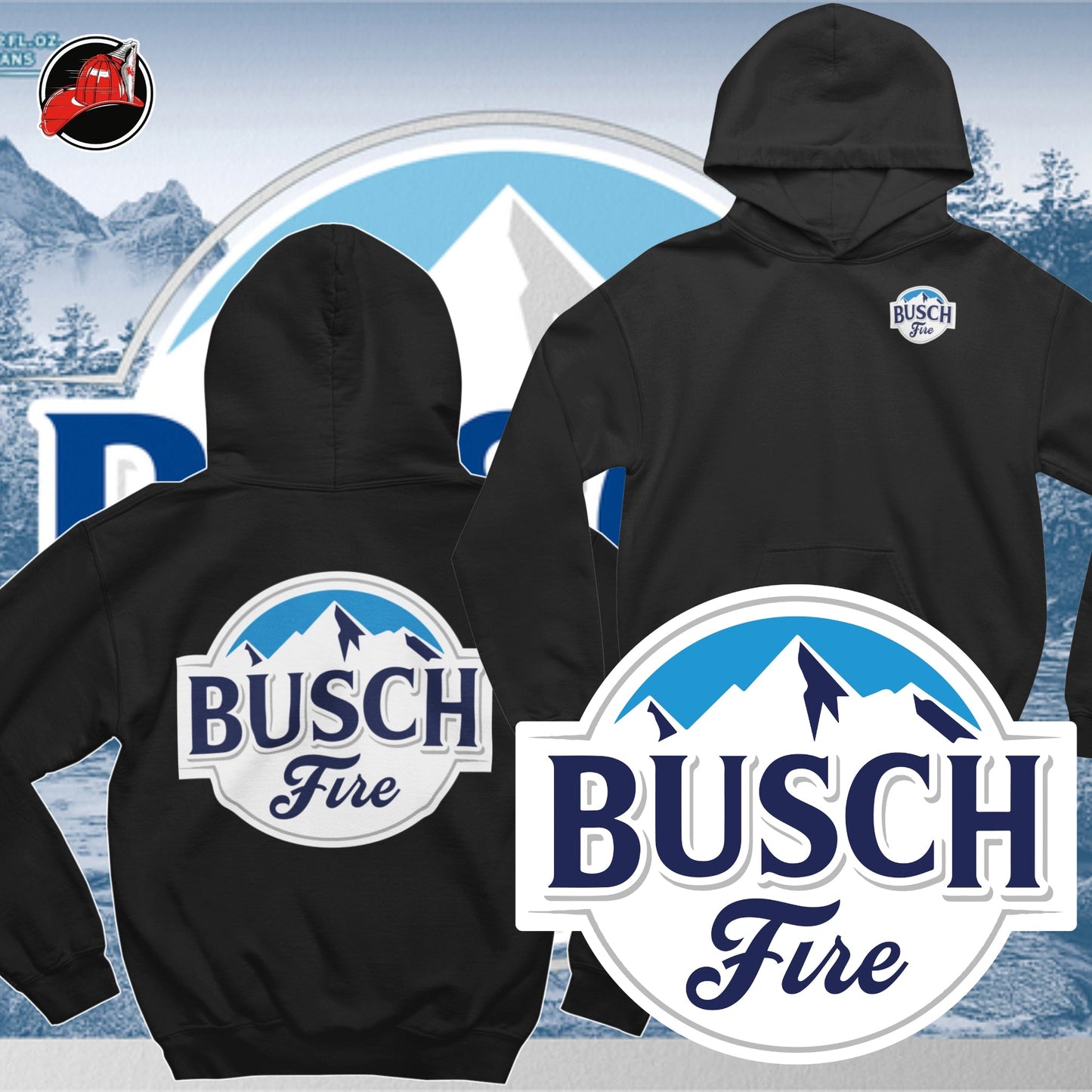 Busch Fire Hoodie