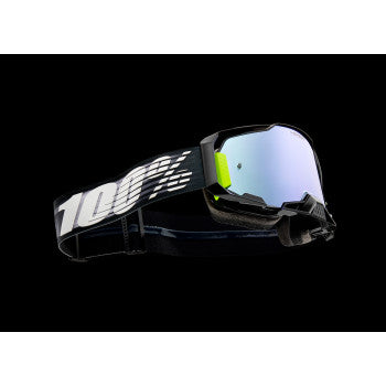 100% Armega Goggle - Lightspeed - HiPER Silver Flash Lens 50003-00014