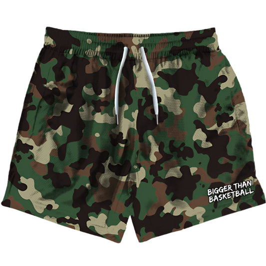 Hooper Camo - Shorts - Green