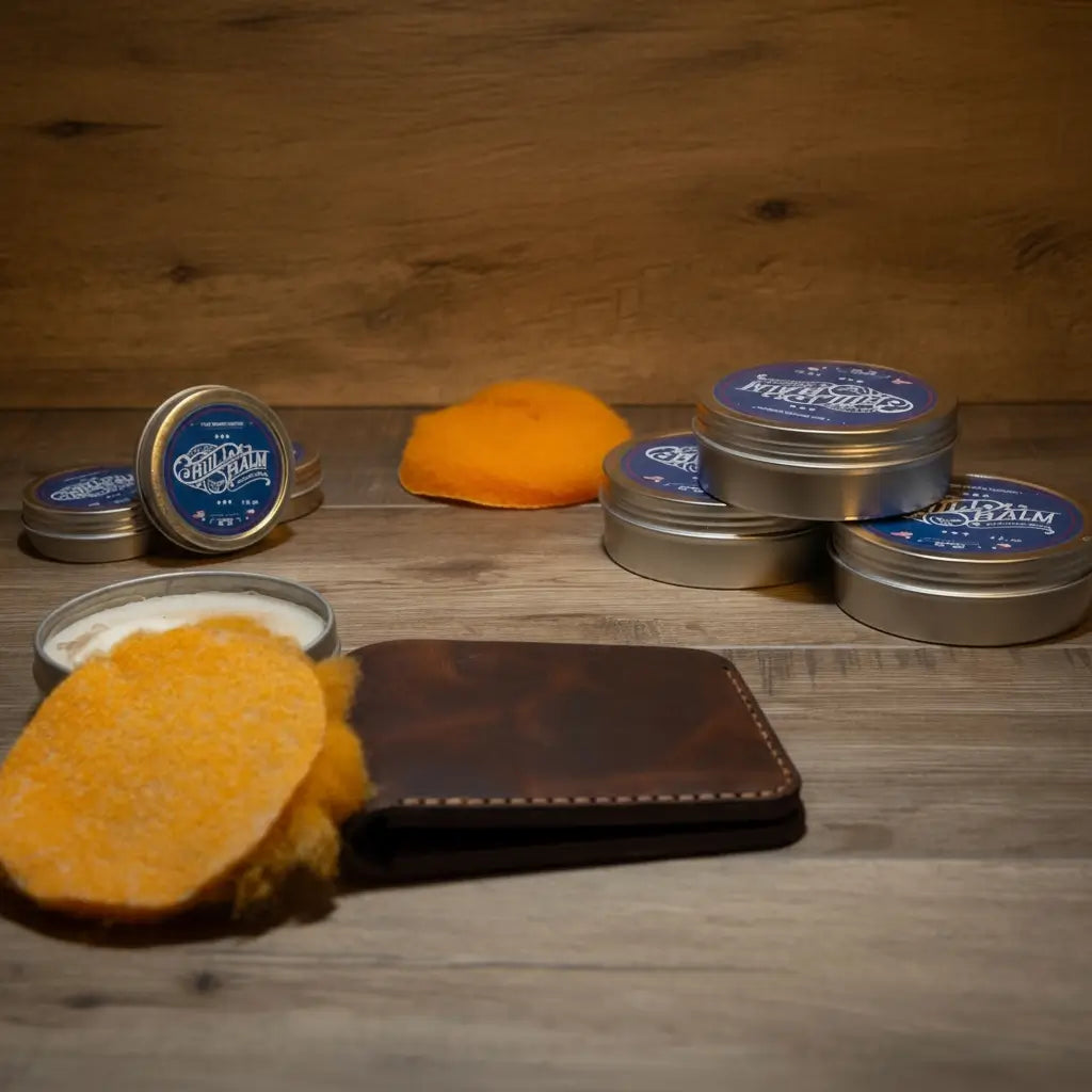 Leather Balm - "Bull Balm" Leather Conditioner - 4oz or 1 oz sizes