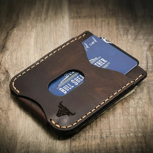 The Keller Money Clip - Walnut Brown