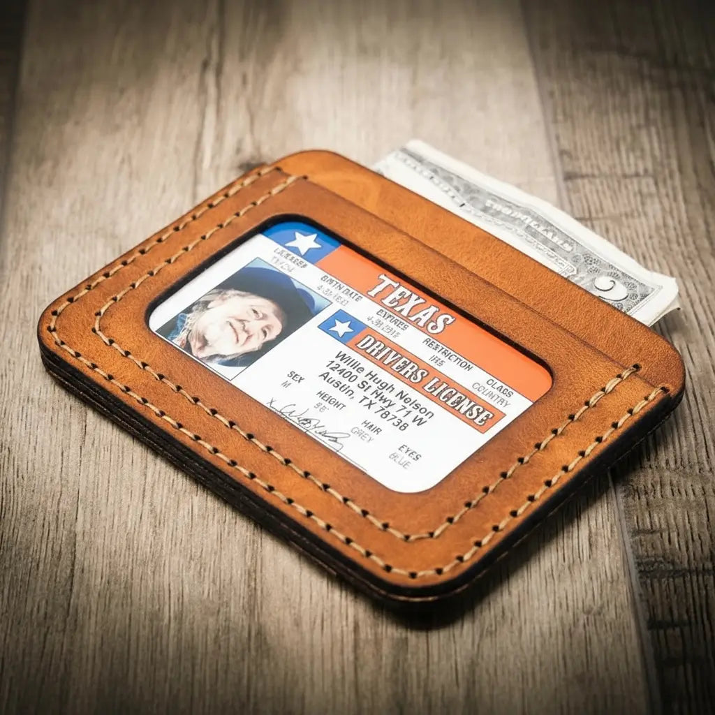 Mansfield Minimalist Wallet - Chestnut Brown
