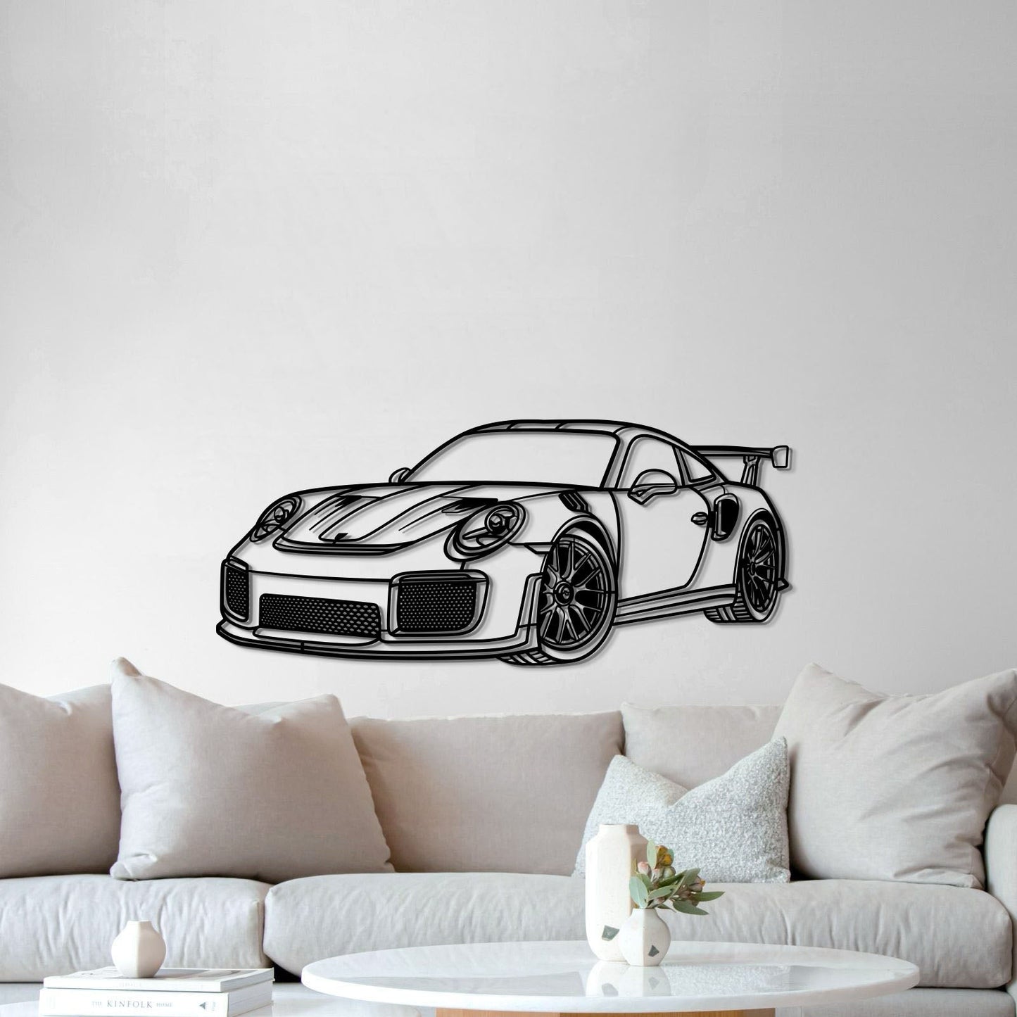 2018 911 GT2 RS Perspective Metal Car Wall Art - MT0461