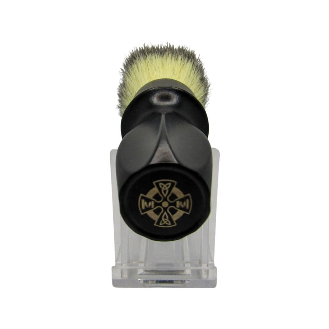 MM-400 Black Shaving Brush (24mm Synthetic Knot) - by Murphy and McNeil
