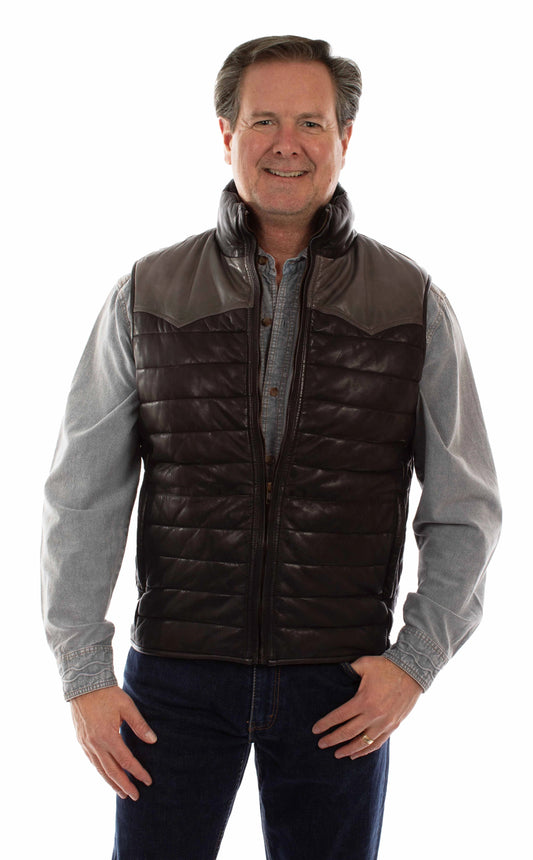 Scully Casper (2043 Leather) – Men's Vest