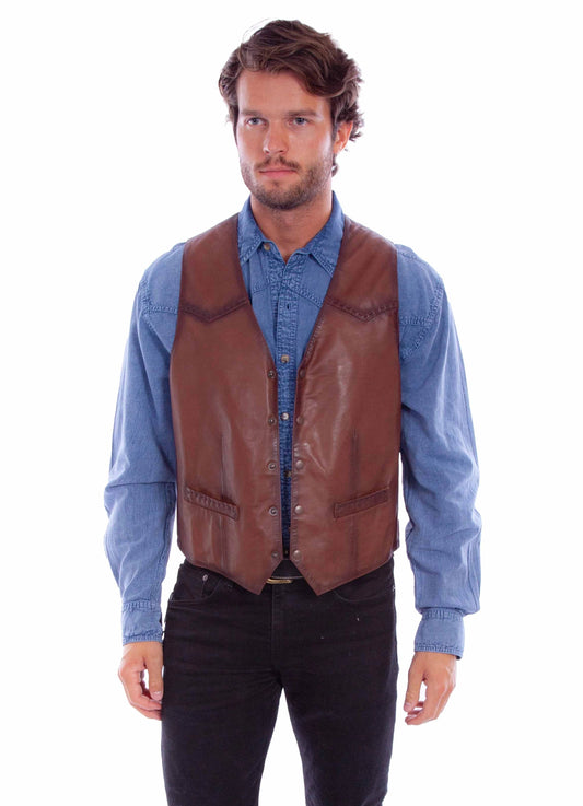 Scully Amarillo (2053 Leather) – Men's Vest