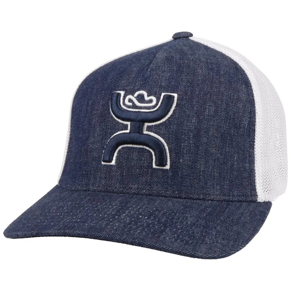 HOOey Coach (Denim/White) - Trucker Cap