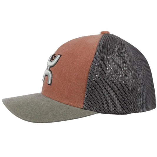 HOOey Coach (Rust/Grey) - Trucker Cap