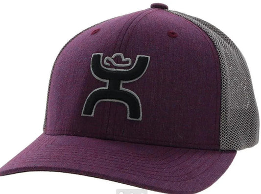HOOey "Cayman" (Purple/Grey) - Trucker Cap