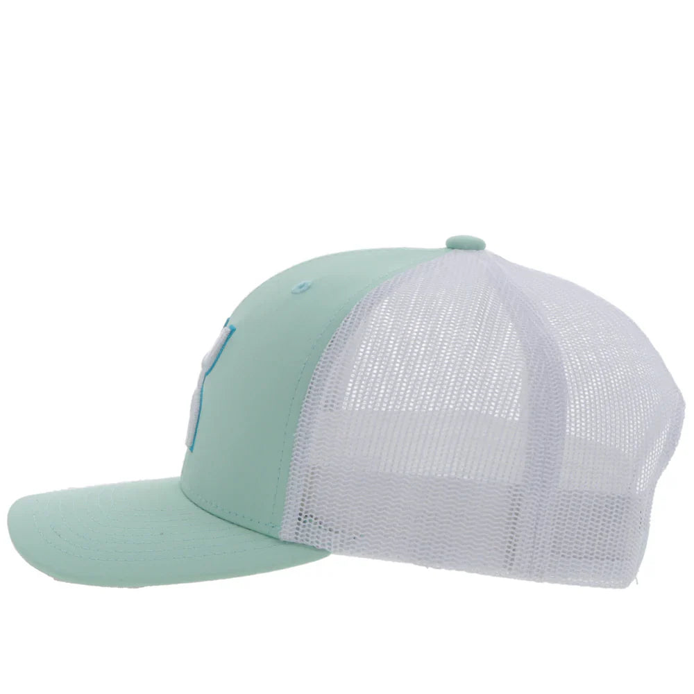HOOey "Sterling" (Mint/White) - Trucker Cap