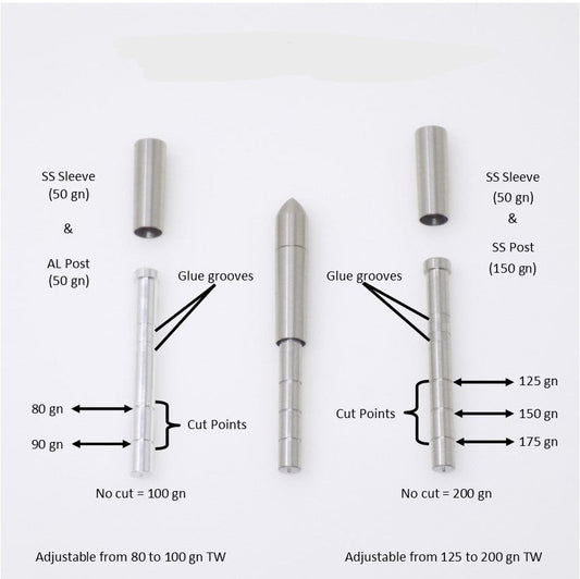 Adjustable Outsert System, .231, .276 End Cap
