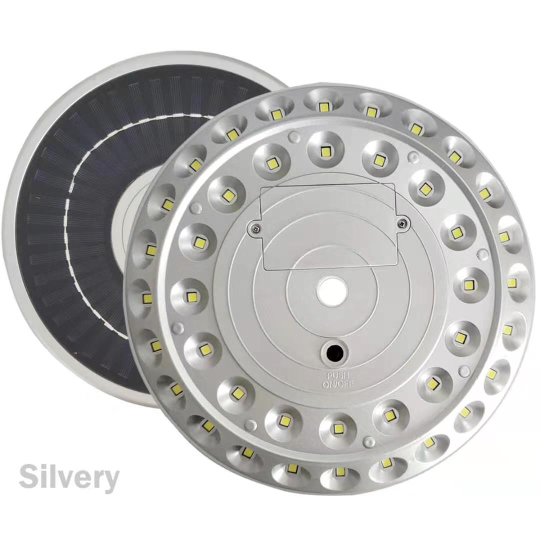 Double Row Solar Flagpole Top Light - 40 LED