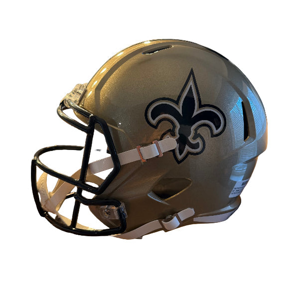 New Orleans Saints Full Size Speed Replica Football Helmet - NFL