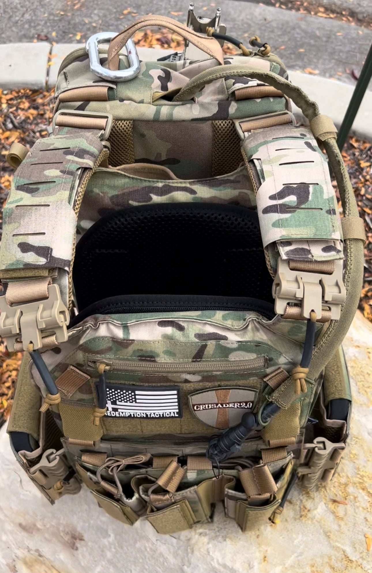FULL KIT COMBO Crusader 2.0 V4 Armor COMBO PACKAGE LIGHTWEIGHT LEVEL IV (2) 10x12 Front/Back Plates, Plate Carrier Bag