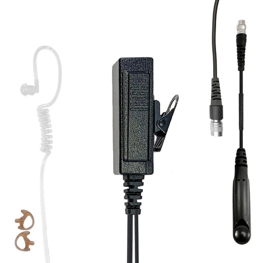 Mic & Earpiece Radio Kit - Quick Disconnect (Hirose) Relm/BK Radio Complete KNG & KNG2 Series