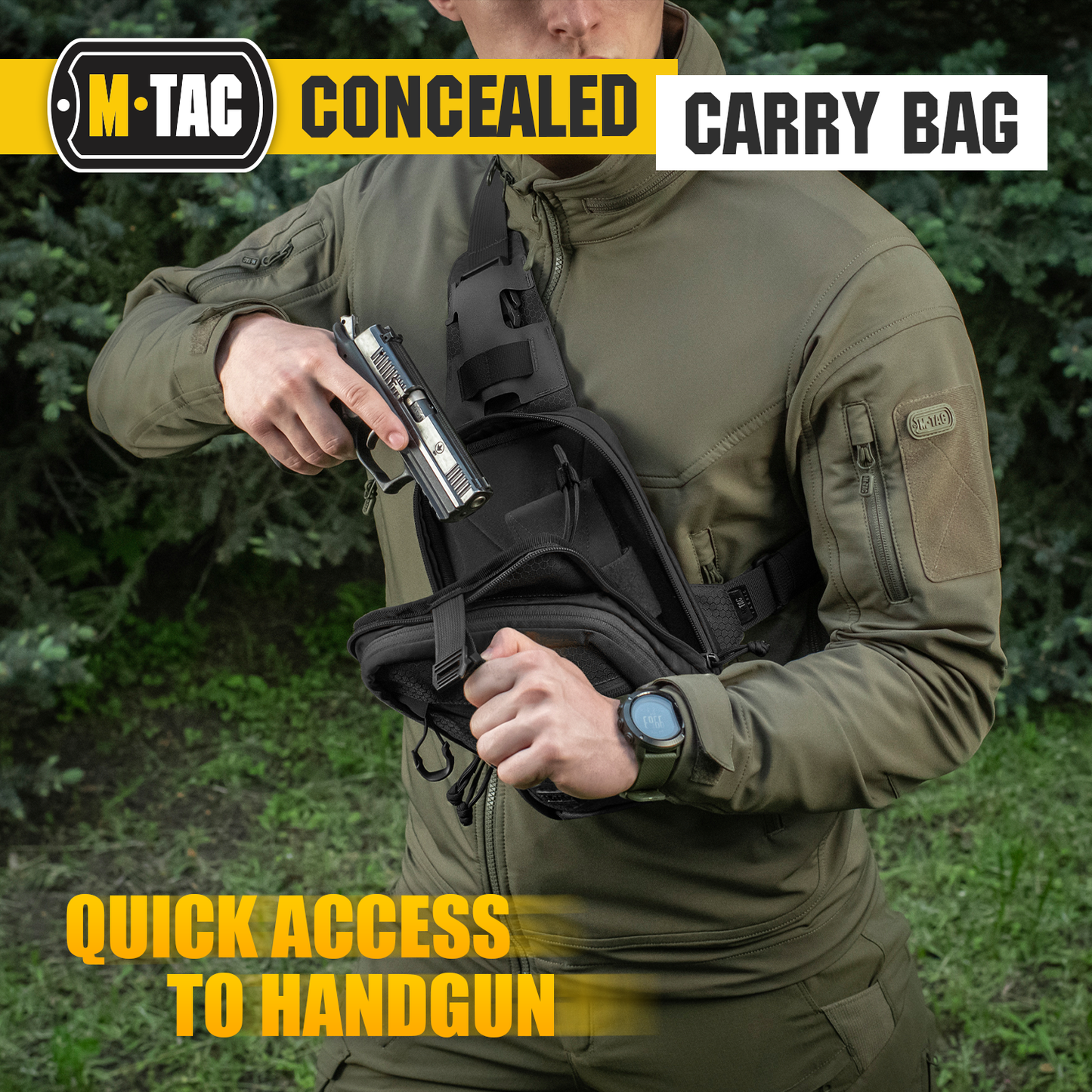 M-Tac Sling Pistol Bag Elite