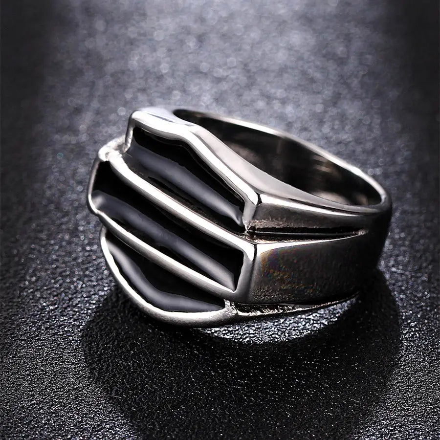 Iron Shield Ring